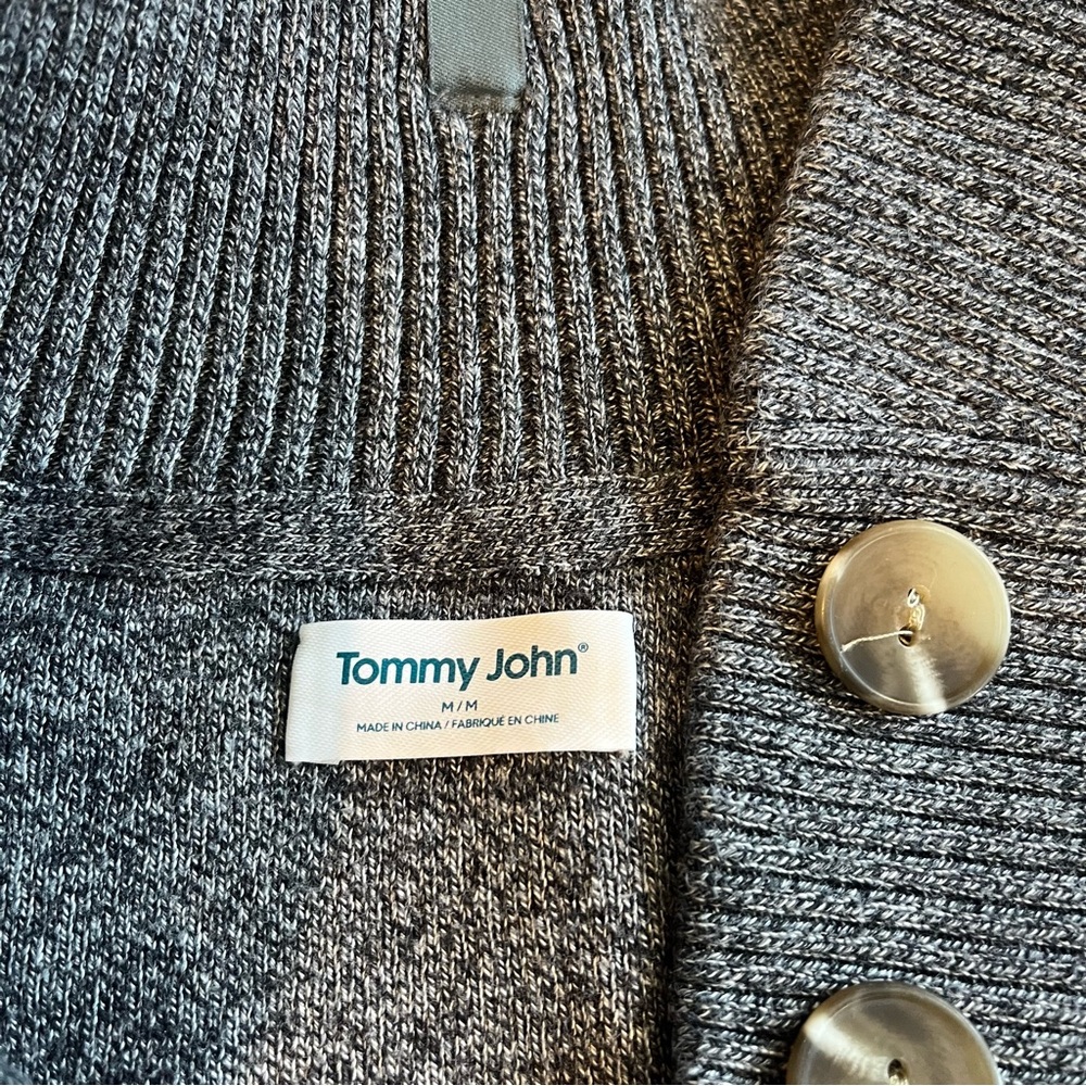 Tommy John Knit Henley Sweater – Size Medium - Picture 4 of 10